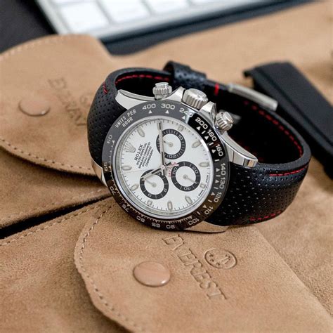 rolex daytona flex strap|best straps for Rolex daytona.